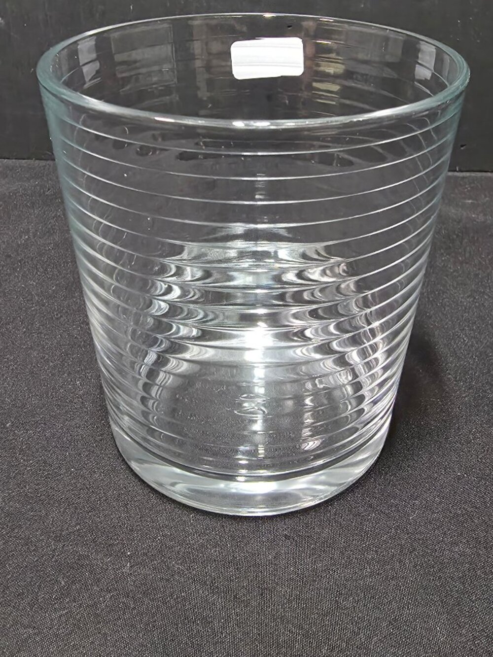 Crate And Barrel Rings Double Old Fashioned Glasses Set Of 4 BarWare